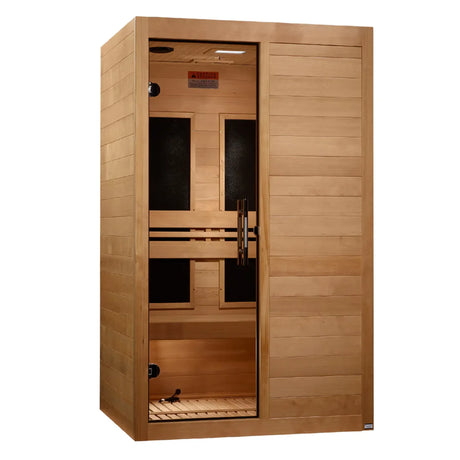 Wooden 2 person infrared sauna