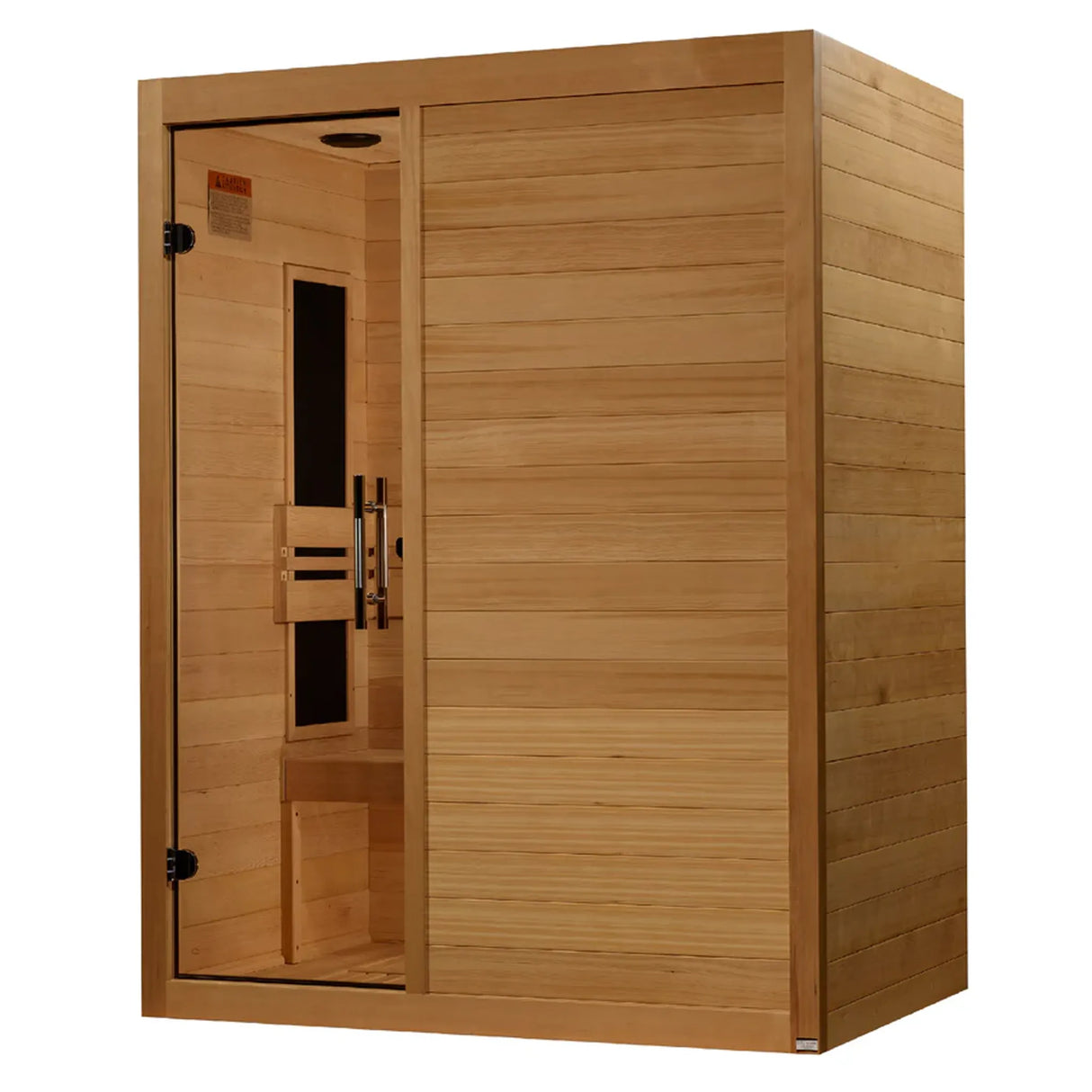 Wooden 3 person infrared sauna