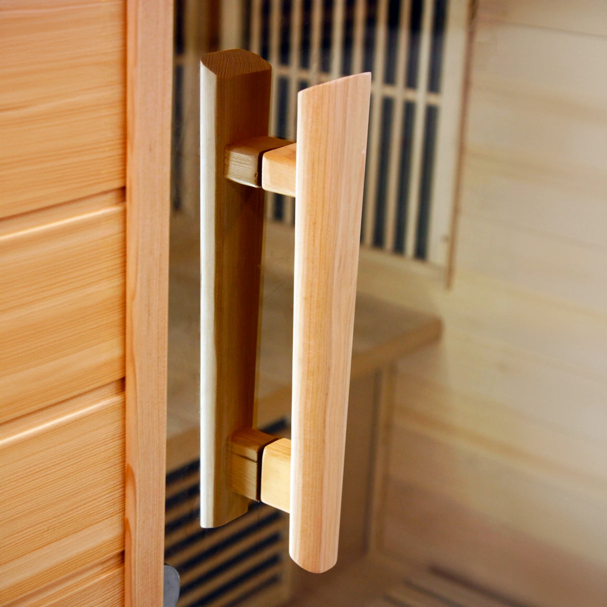 2 person sauna door