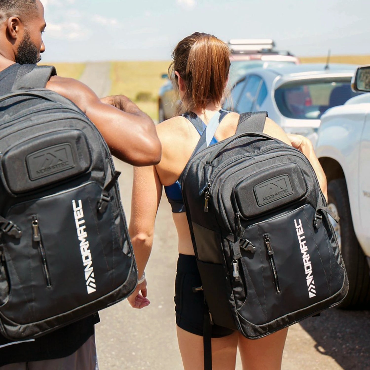 Black premium quality backpack