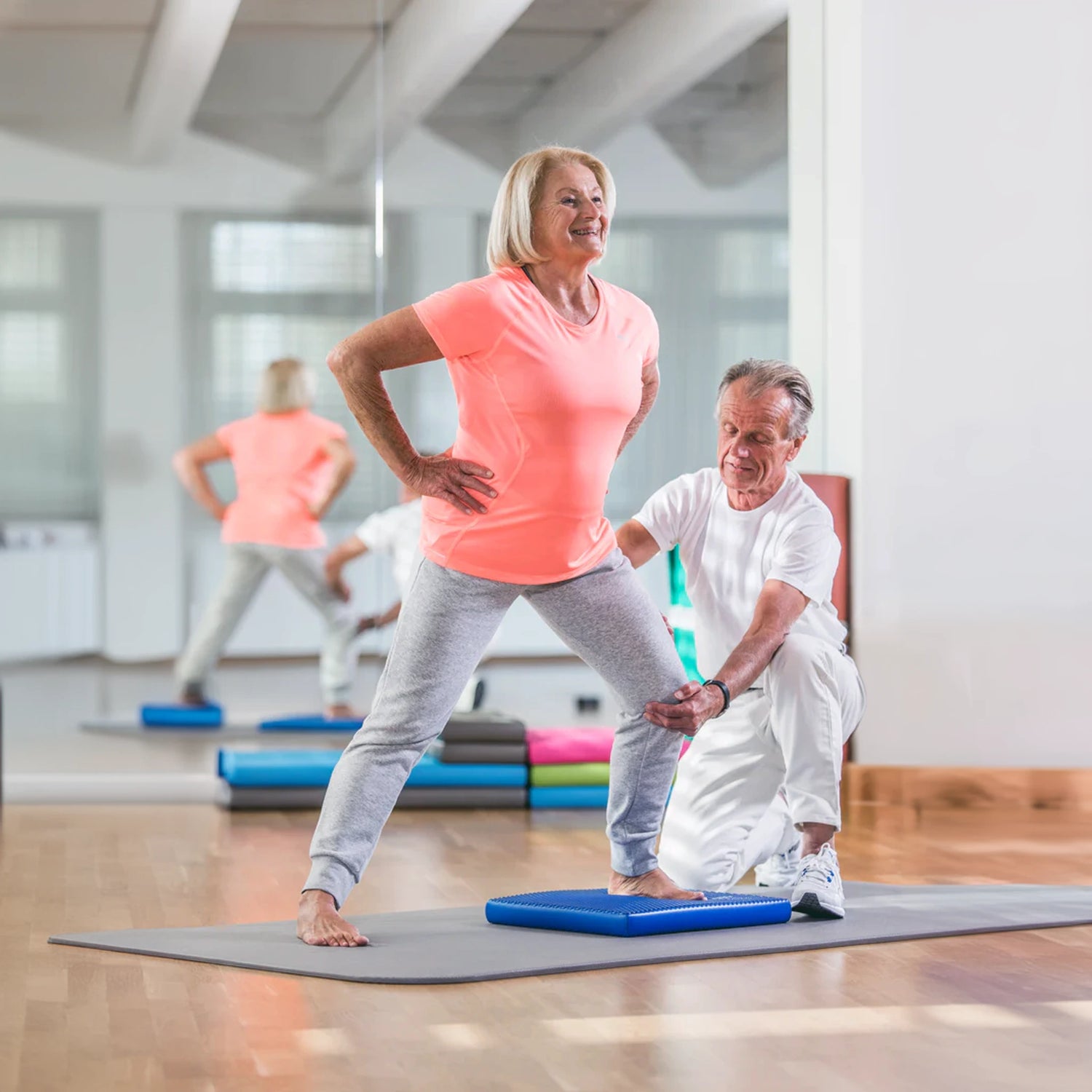 Hard dense commercial grade foam Airex balance pad