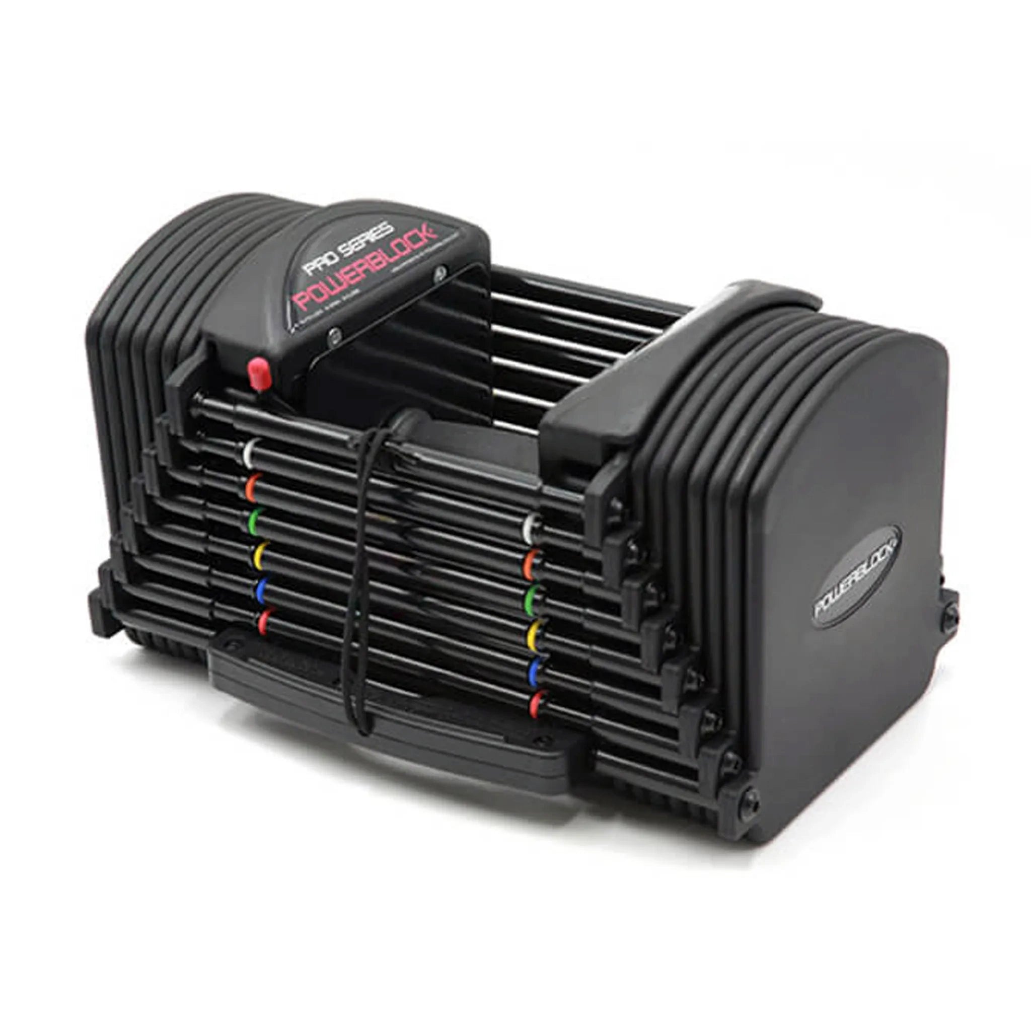 A PowerBlock Pro 50 Dumbbell