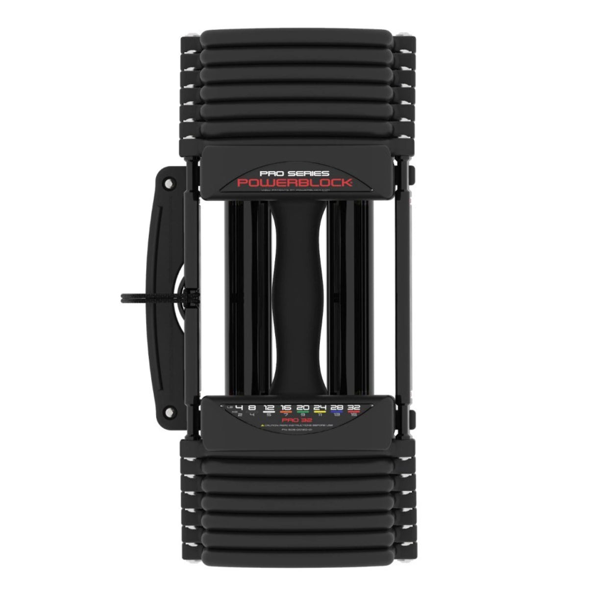 A PowerBlock Commercial Pro 32 Dumbbell
