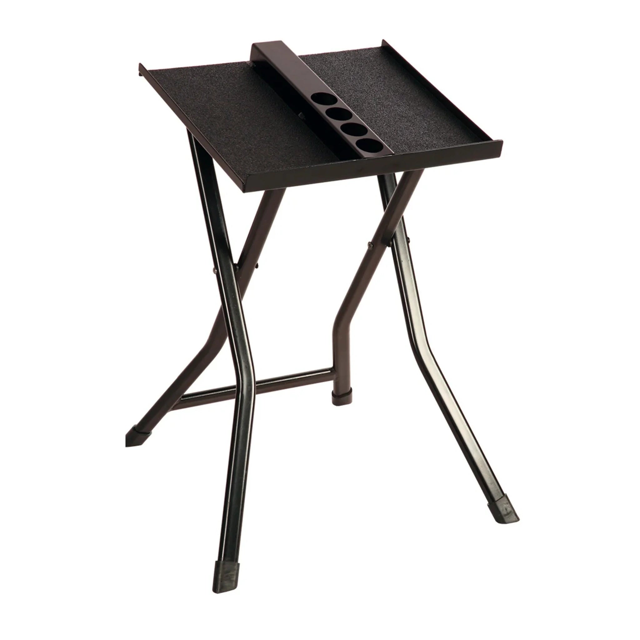 An empty PowerBlock Large Compact Stand