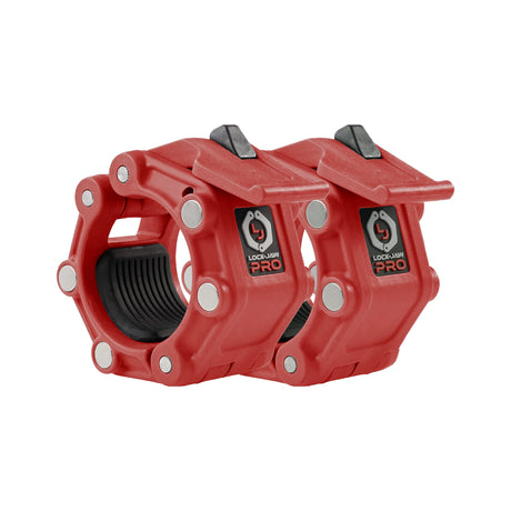 Lock-Jaw PRO Barbell Collars with Magnets - for 2" bars