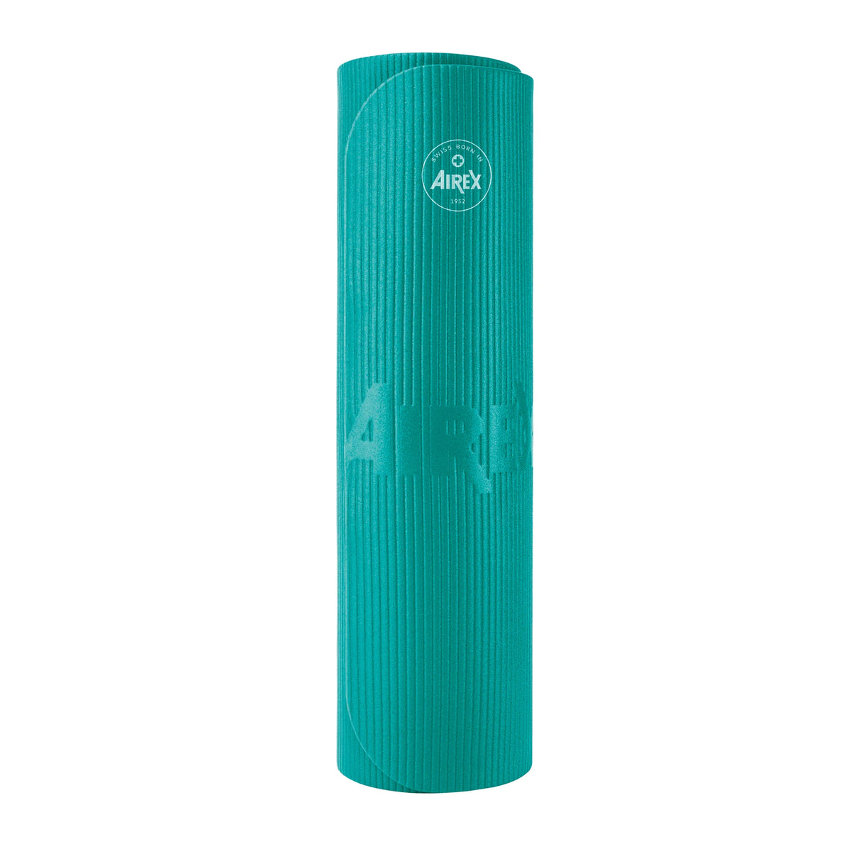 Affordable commercial grade exercise mat with eyelets for hanging