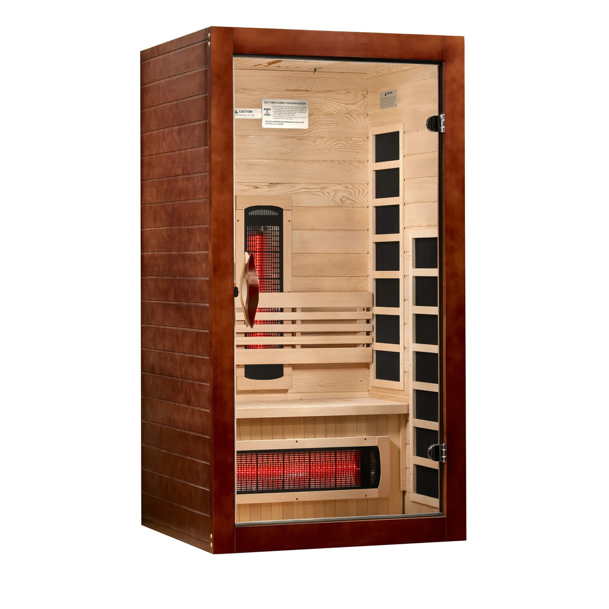 Dynamic Santorini Full Spectrum Infrared Sauna - 2 Person Indoor Model