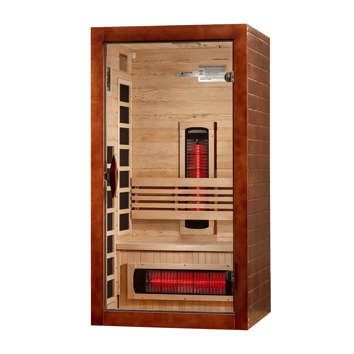 Dynamic Santorini Full Spectrum Infrared Sauna - 2 Person Indoor Model