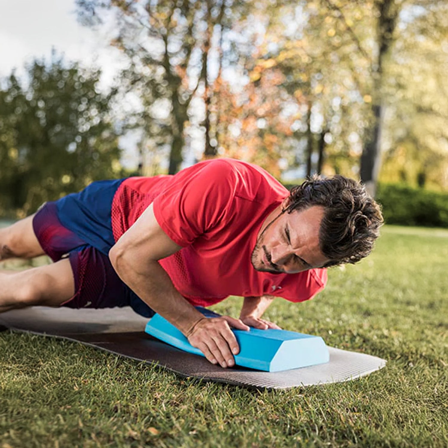 Short foam commercial grade balance beam for homes, schools and gyms