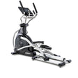 Spirit Fitness CE800 light commercial grade self-powered cordless elliptical with LCD screen and heart rate hand sensors