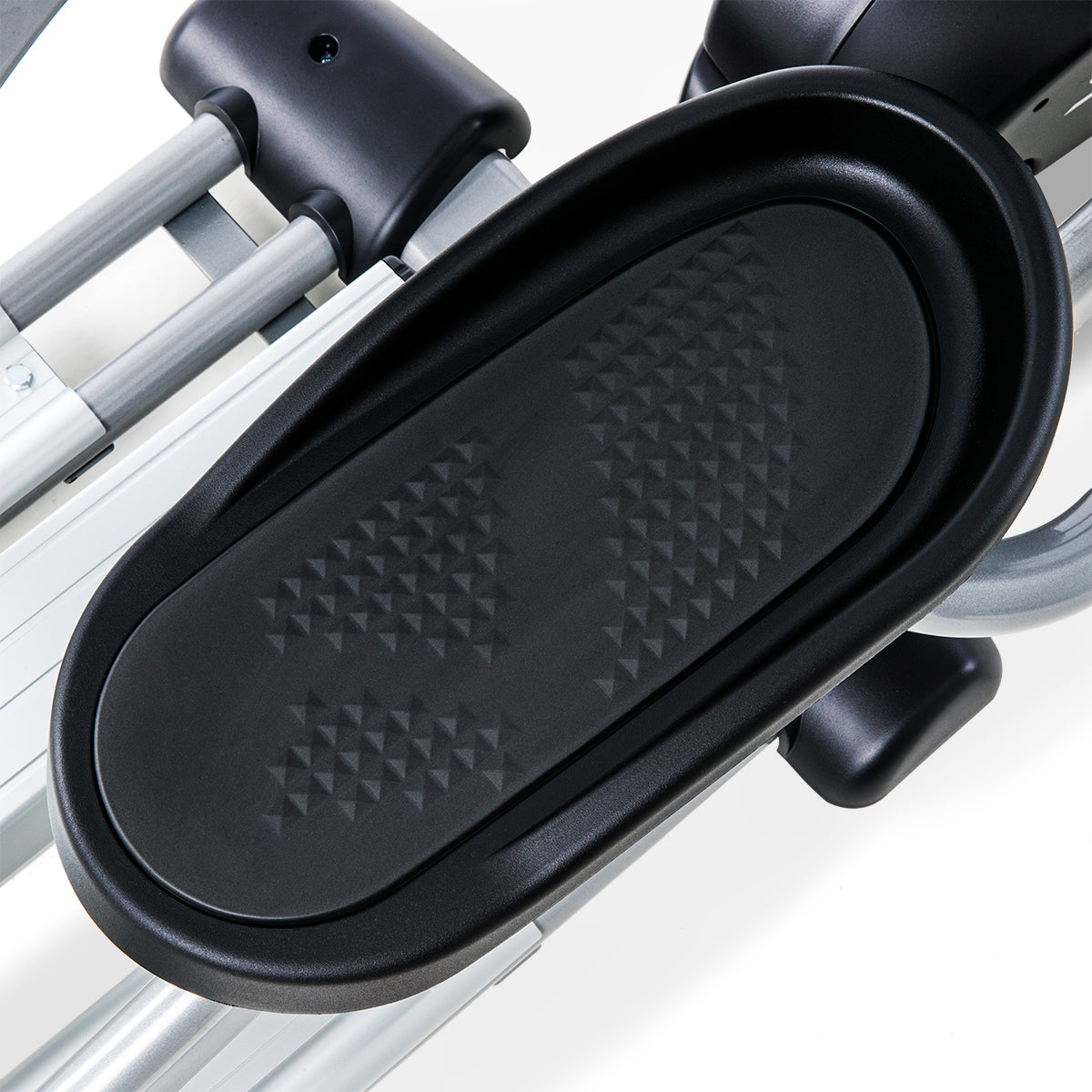 Spirit Fitness CE800 light commercial grade self-powered cordless elliptical with LCD screen and heart rate hand sensors