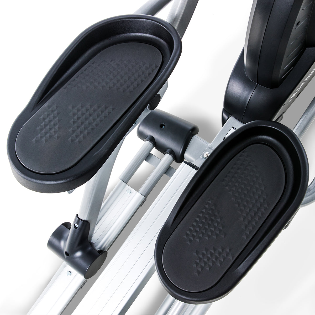 Spirit Fitness CE800 light commercial grade self-powered cordless elliptical with LCD screen and heart rate hand sensors