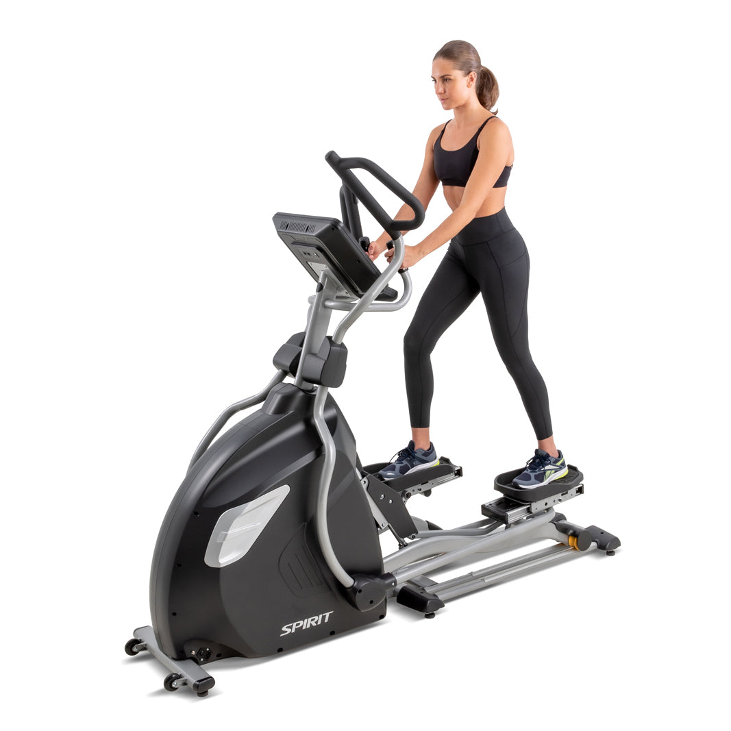 Spirit Fitness CE850 light commercial grade elliptical with LCD screen and Bluetooth