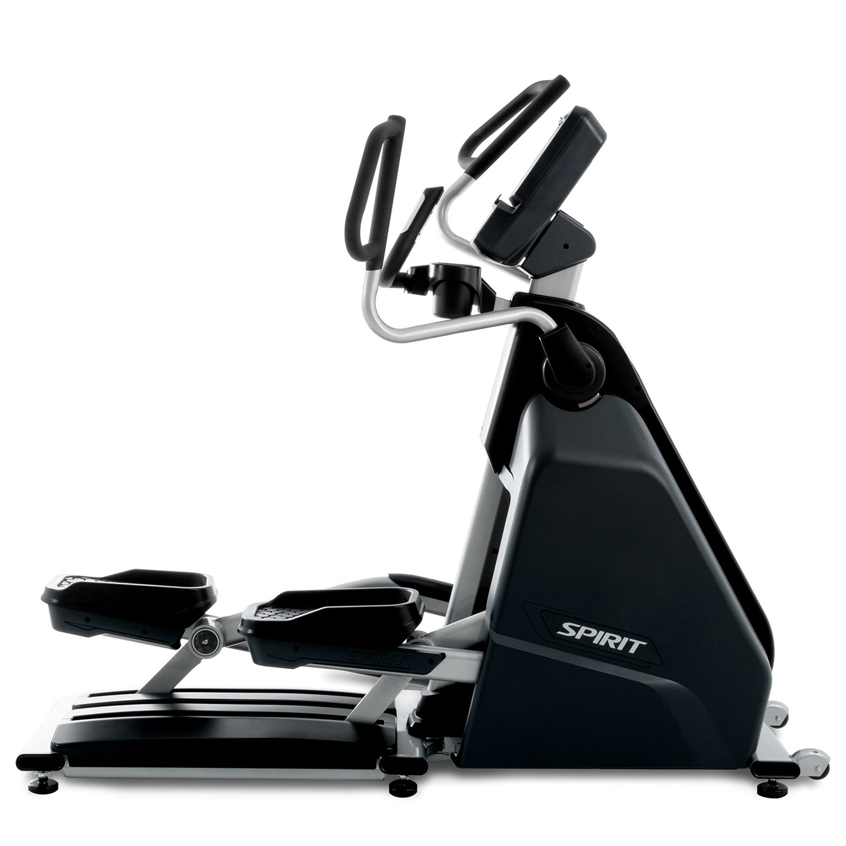 Spirit Fitness CE900 full commercial industrial grade elliptical with LCD screen and heart rate sensors