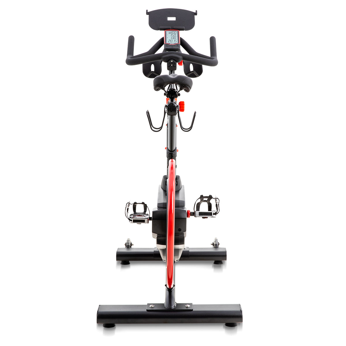 Spirit Fitness CIC850 commercial grade indoor spin cycle bike with LCD display and water bottle holder