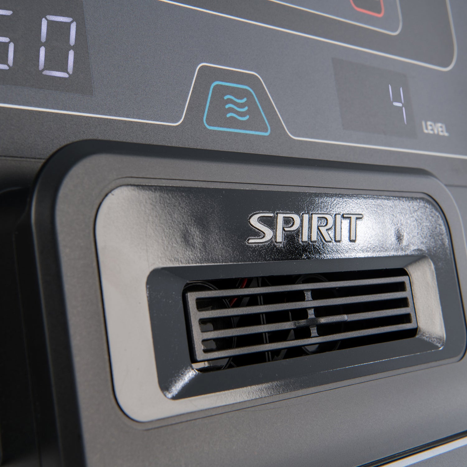 Cordless Spirit Fitness CR800 light commercial recumbent bike with LED display