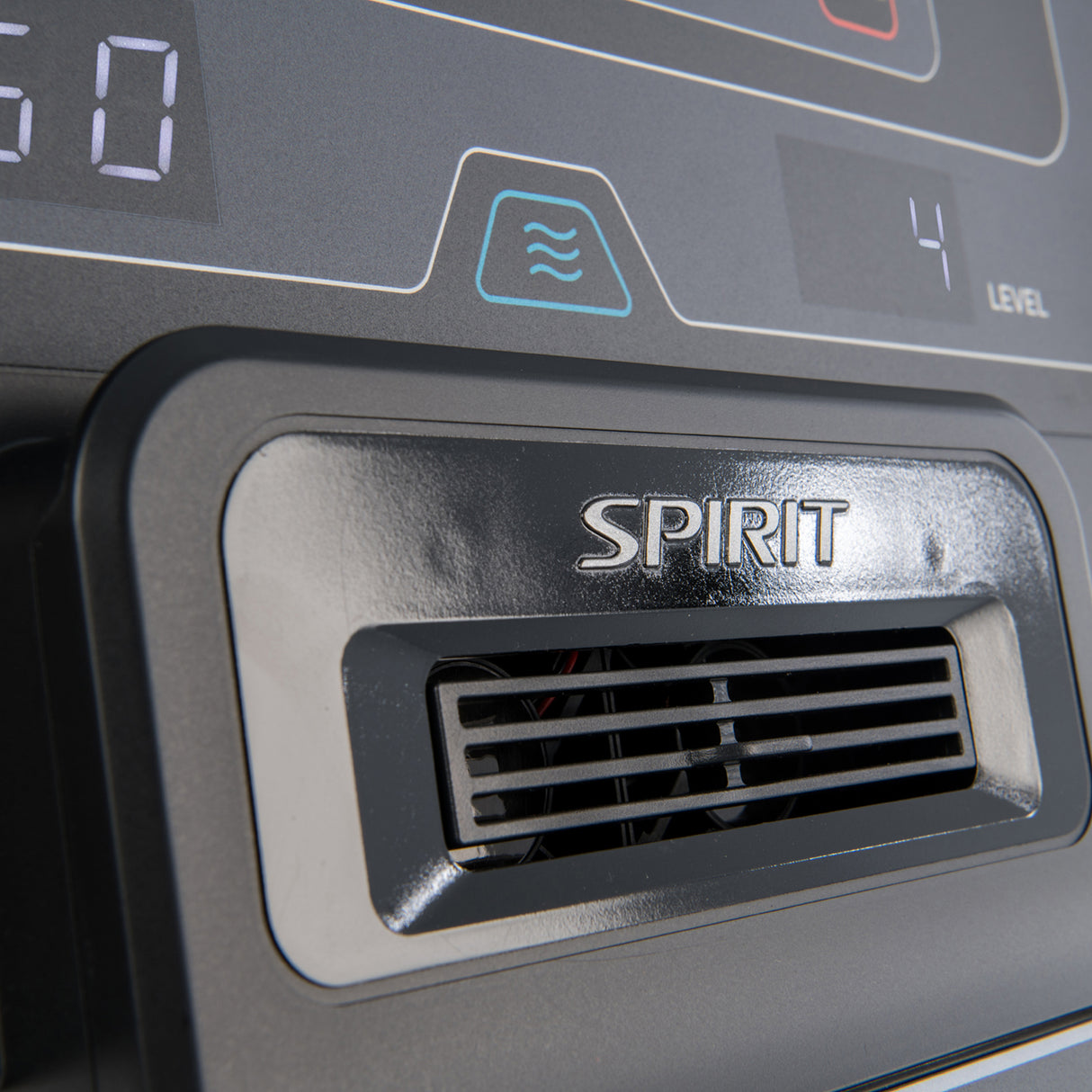 Cordless Spirit Fitness CR800 light commercial recumbent bike with LED display