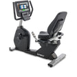 Spirit Fitness CR800 ENT recumbent bike with interactive touchscreen display