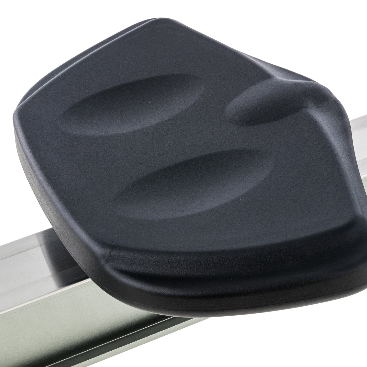 Spirit Fitness CRW800 light commercial rower with LCD display and adjustable resistance buttons on oar handle