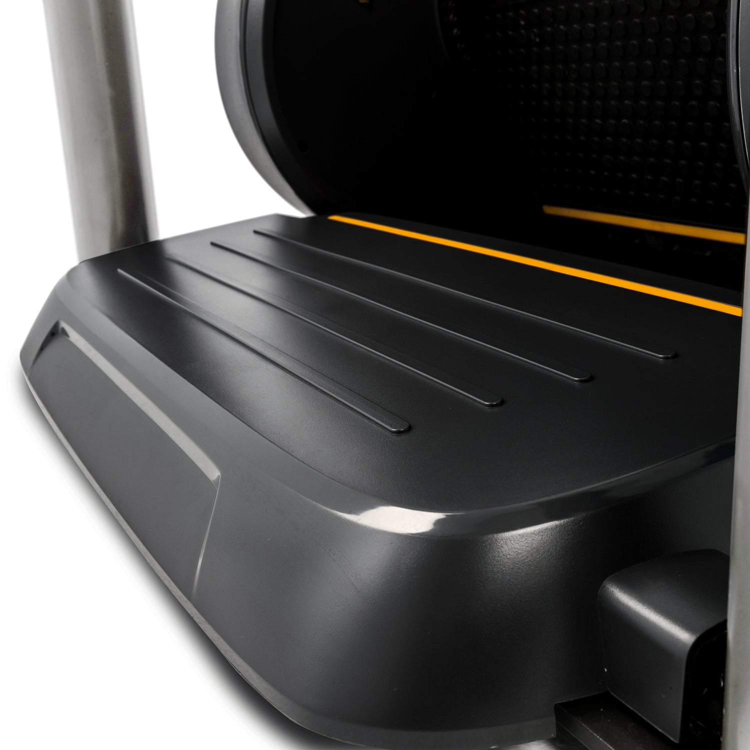 Spirit Fitness CSC900 commercial grade stair climber with heart rate pulse sensors and extra large stairs