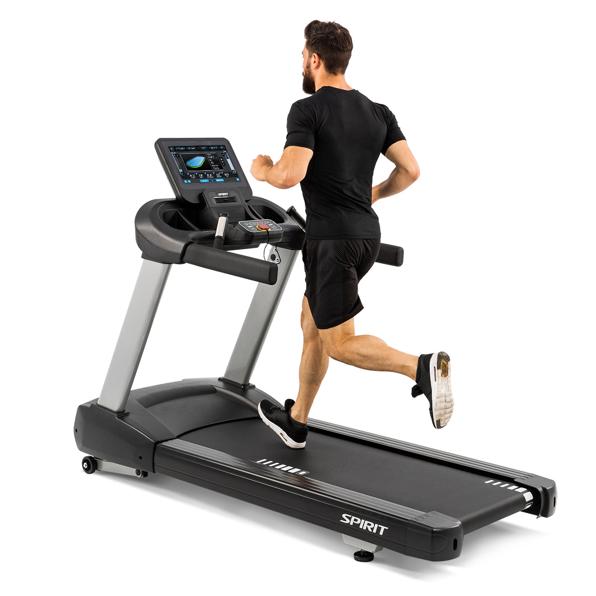 Spirit Fitness CT800ENT light commercial treadmill with touchscreen display