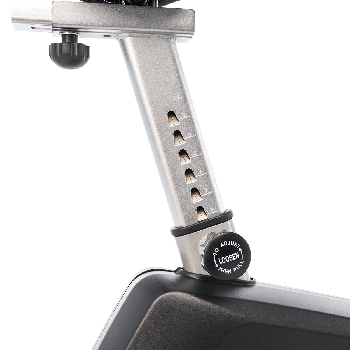 Spirit Fitness CU800 light commercial upright bike with LED display screen