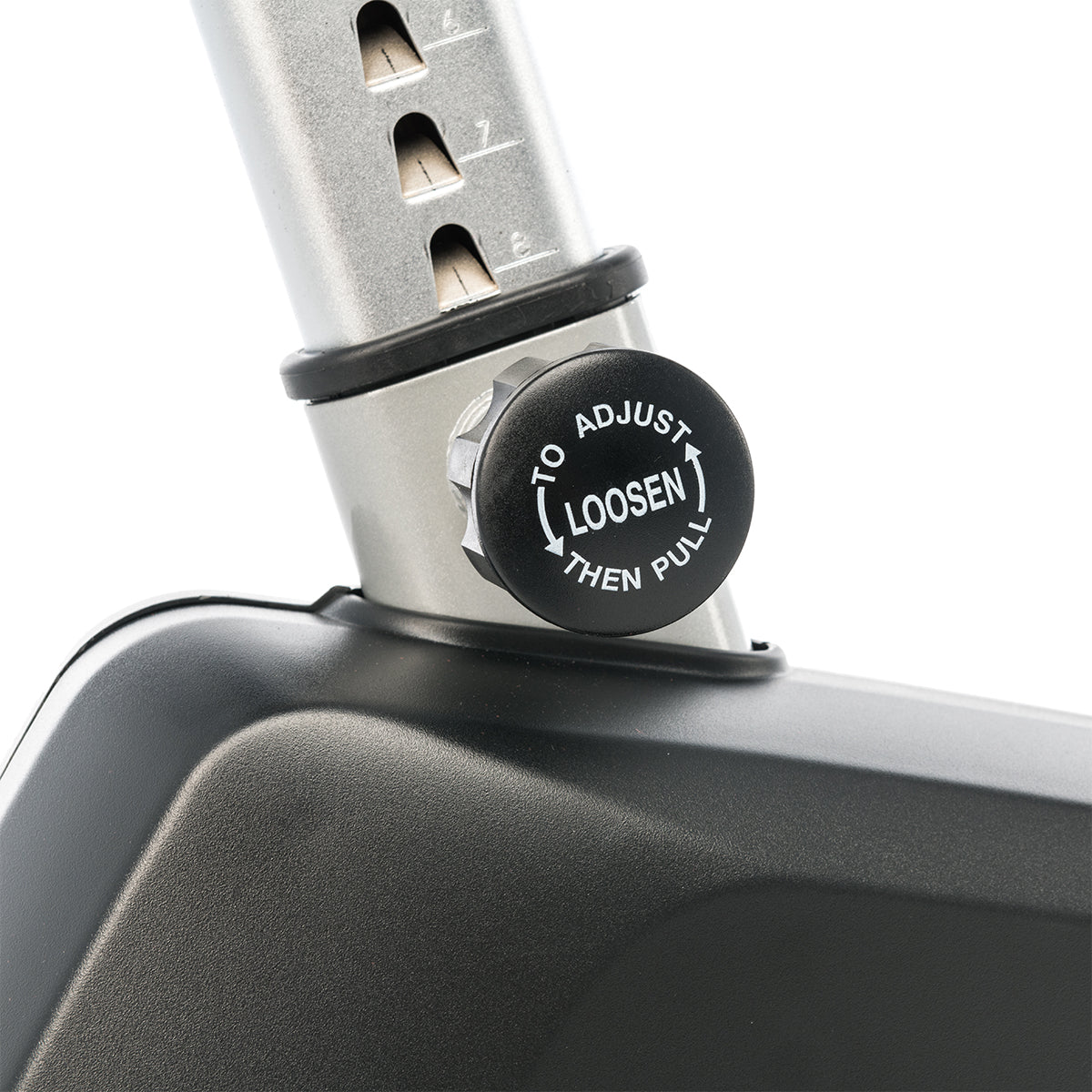 Spirit Fitness CU800 light commercial upright bike with LED display screen