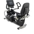 Spirit Fitness CRS800S light commercial recumbent seated stepper with adjustable seat and handles and armrests