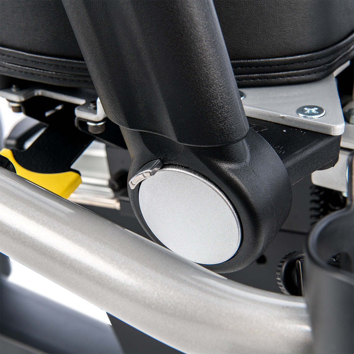 Spirit Fitness CRS800S light commercial recumbent seated stepper with adjustable seat and handles and armrests