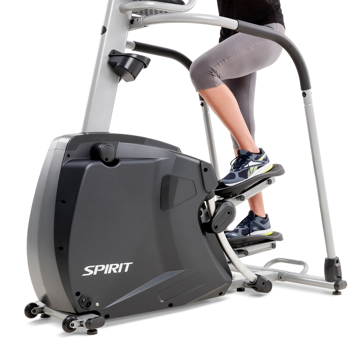 Spirit Fitness CS800 light commercial grade cardio stepper machine with Bluetooth and built in fan