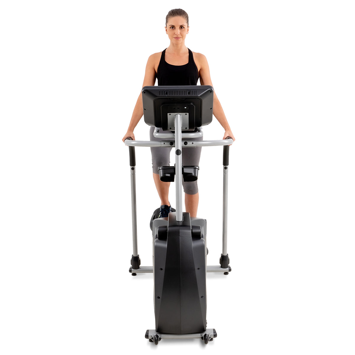 Spirit Fitness CS800 light commercial grade cardio stepper machine with Bluetooth and built in fan