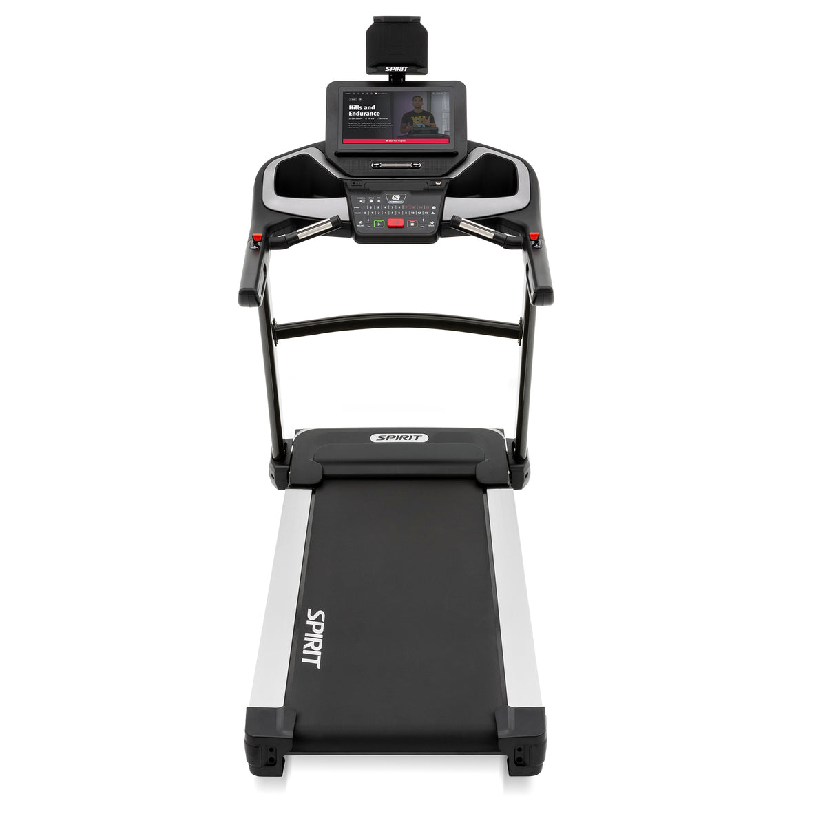 Spirit Fitness XT685 residential grade treadmill with touchscreen display monitor