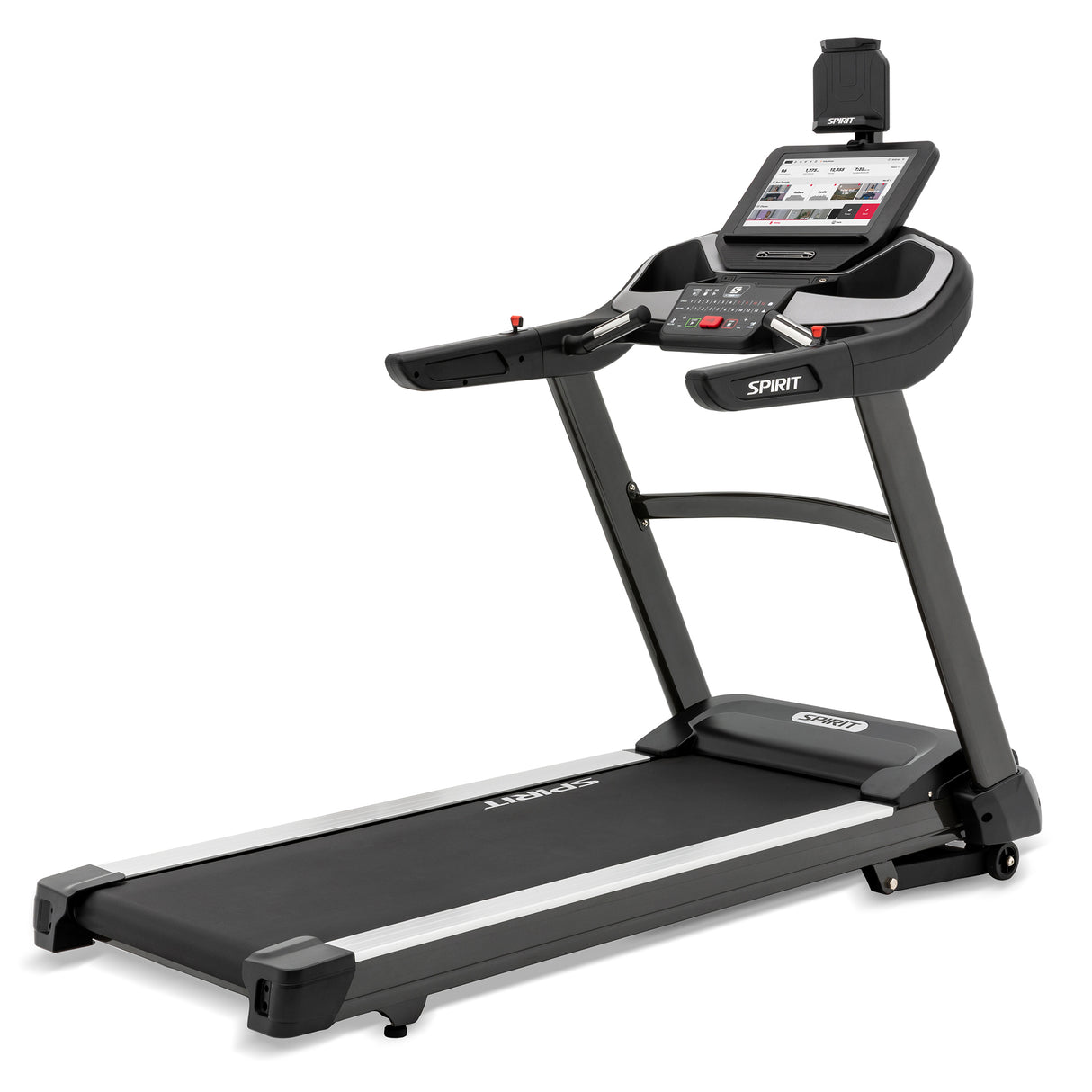 Spirit Fitness XT685 residential grade treadmill with touchscreen display monitor