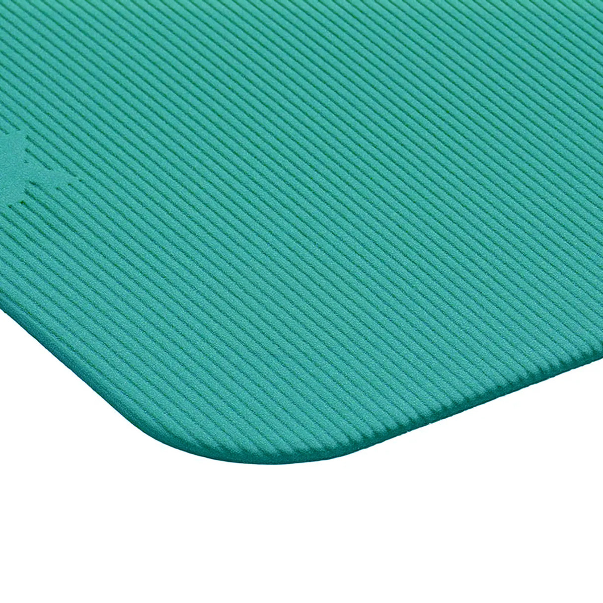 Affordable commercial grade exercise mat with eyelets for hanging
