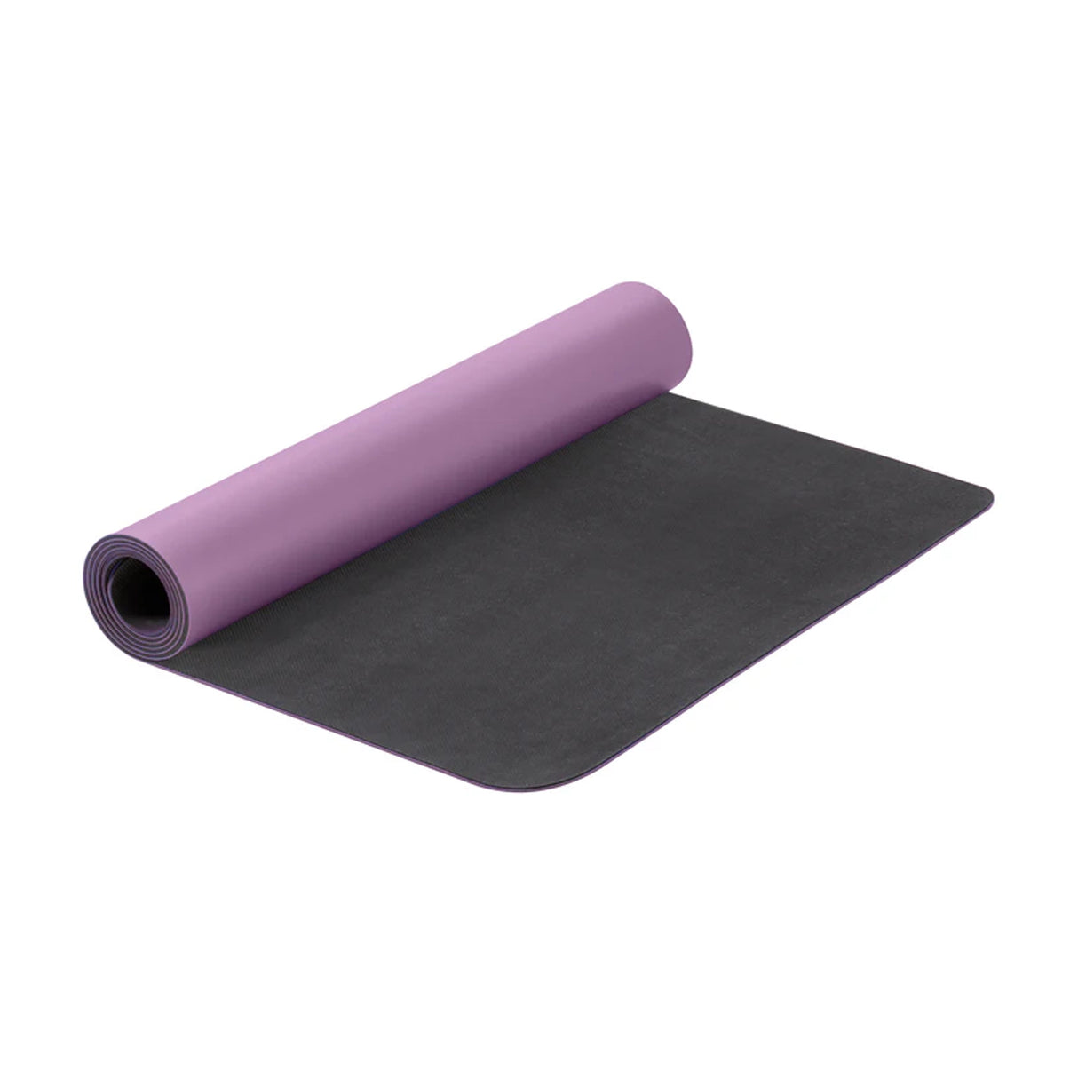 Recycled rubber yoga mat which is environmentally friendly and made from sustainable biodegradable materials