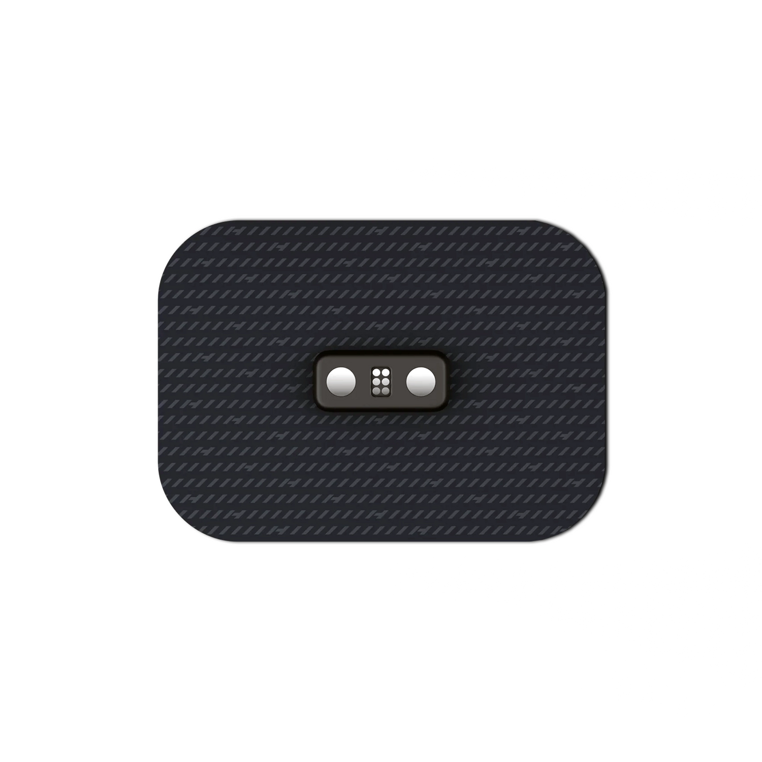 Sticky pad which goes between your skin and the Venom Go heat and vibration therapy device built by Hyperice