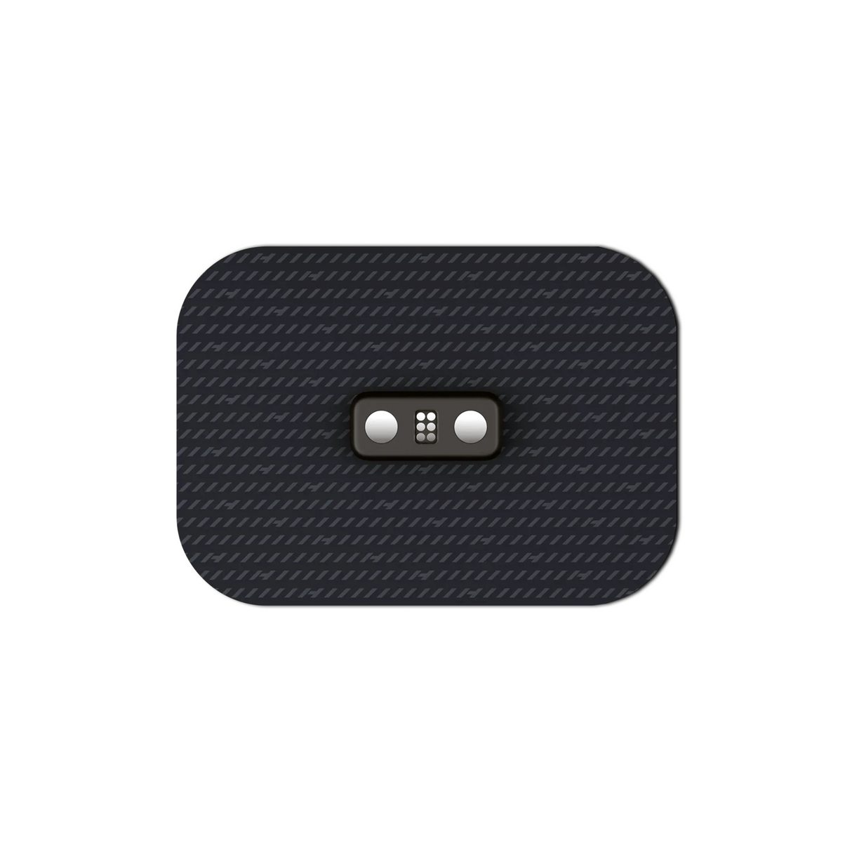 Sticky pad which goes between your skin and the Venom Go heat and vibration therapy device built by Hyperice