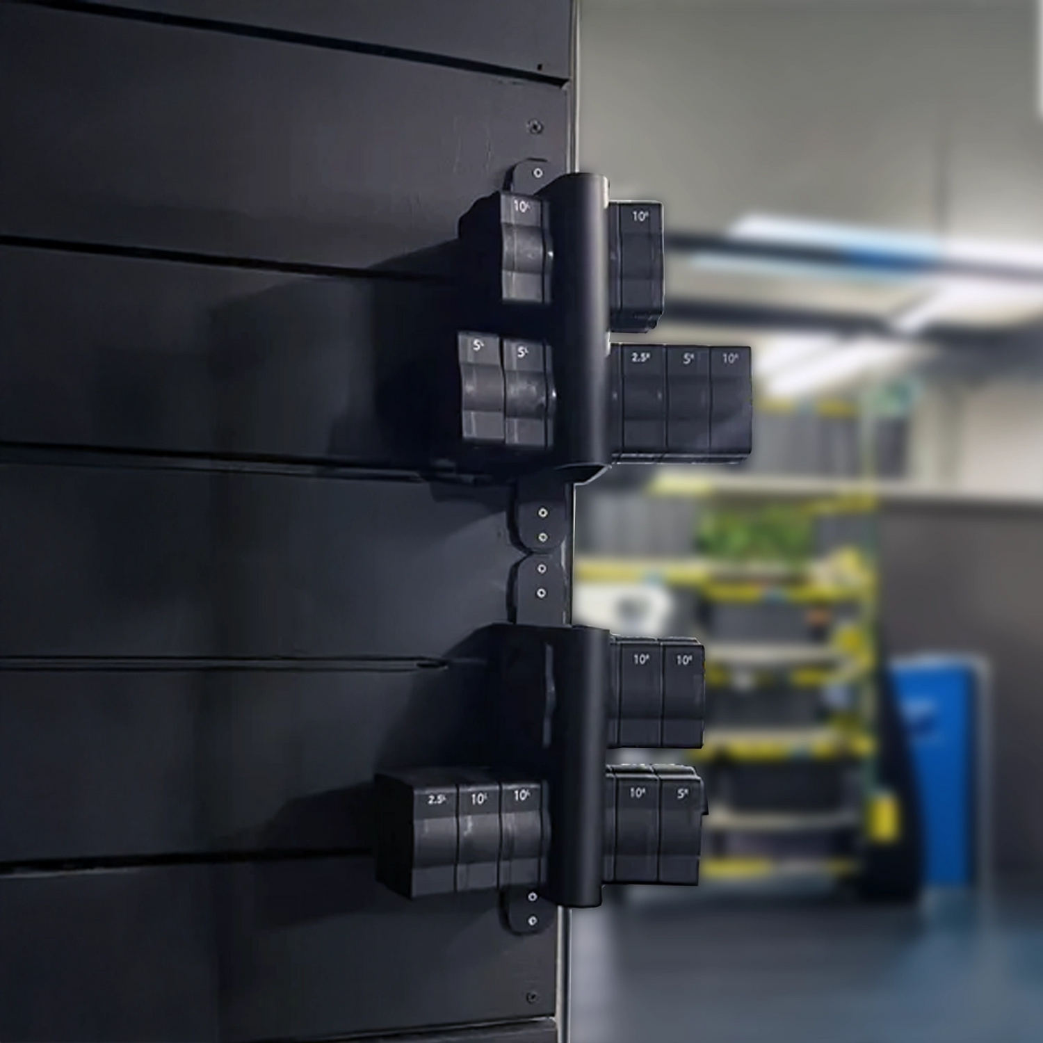 Wall-mounted ANCORE portable adjustable cable column weight storage