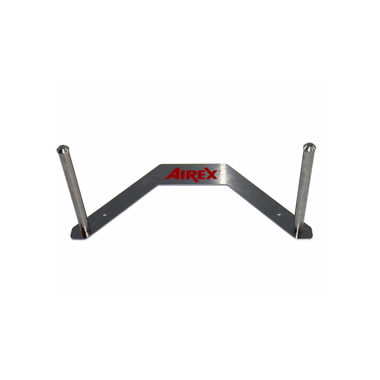 Hanging gym mat wall-mounted rack