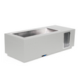White BlueCube CoreChill 1 Cold Plunge Tub with line-x coating which is commercial grade and handmade in America