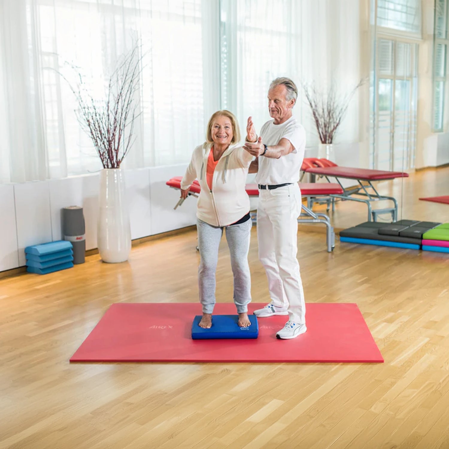 Hard dense commercial grade foam Airex balance pad