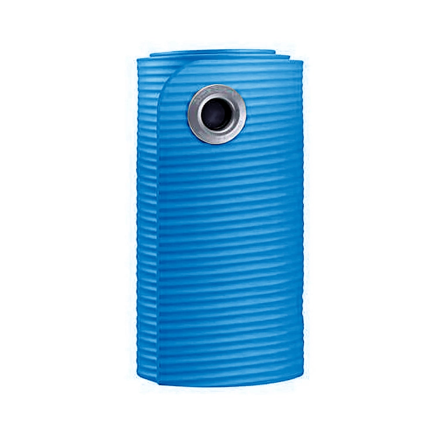 Rolled up blue exercise mat with eyelets by CanDo