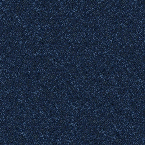 The ECORE Performance Rally Rubber Roll - 14.5mm Flooring by ECORE Athletic features a dark blue, speckled texture with dense blue dots for a granular, starry-night effect.