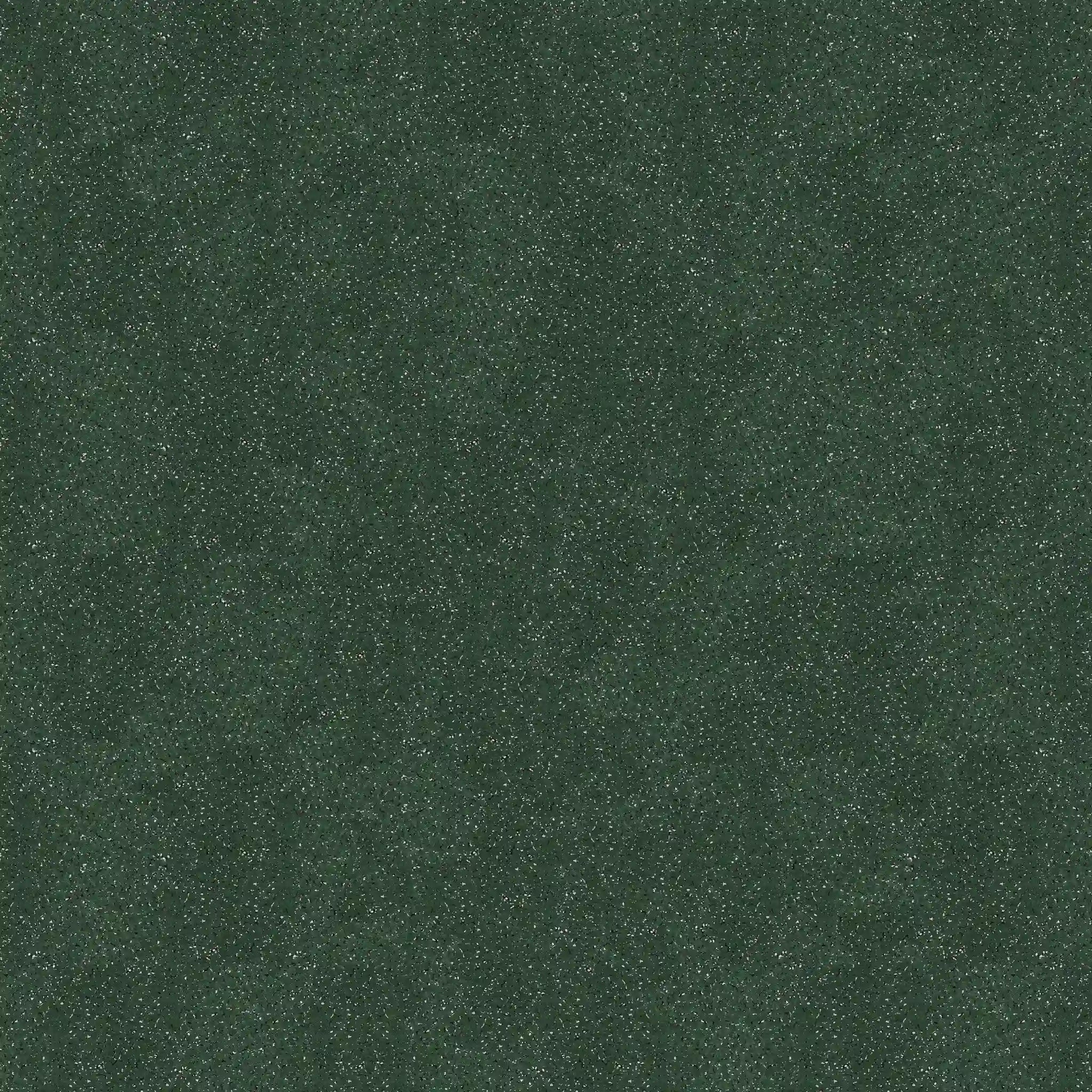 The ECORE Performance Motivate Plus Rubber Roll - 10.5mm Flooring by ECORE Athletic features a dark green textured surface with tiny white and lighter green speckles evenly distributed for a granite-like appearance.