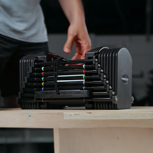 PowerBlock Commercial Pro 32 Dumbbell Set