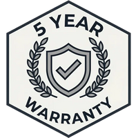 5-Year Limited Warranty