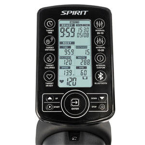 Spirit Fitness AB950 commercial grade air bike for upper and lower body cardio and strength workouts