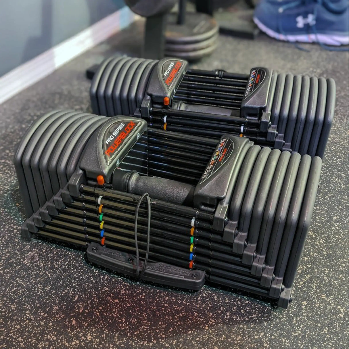 PowerBlock Commercial Pro 32 Dumbbell Set