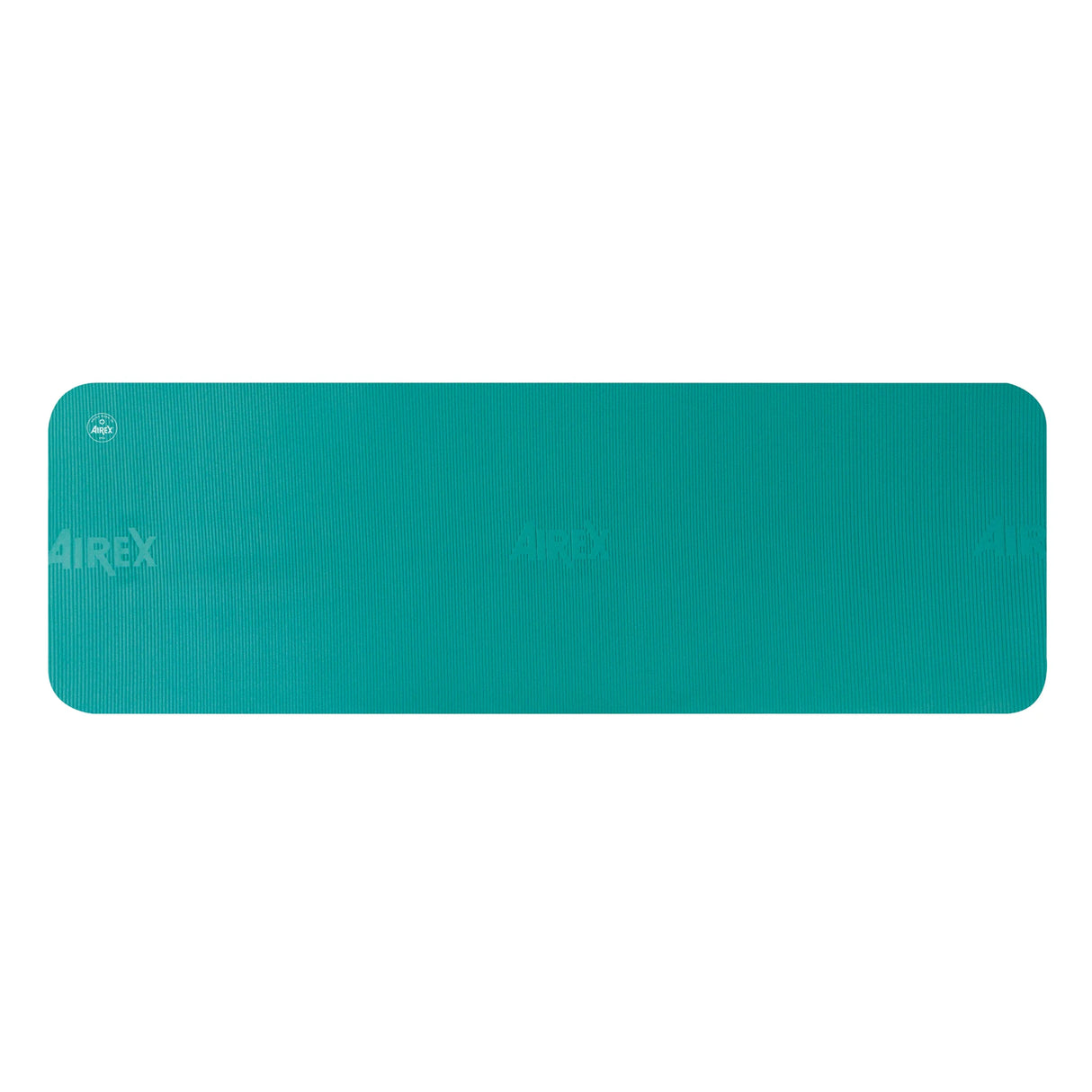 Affordable commercial grade exercise mat with eyelets for hanging