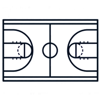 Custom Court Lines + Inlays